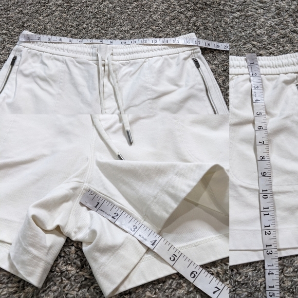 ✨3/$15 Athleta white exercise workout shorts 14 - Picture 6 of 9